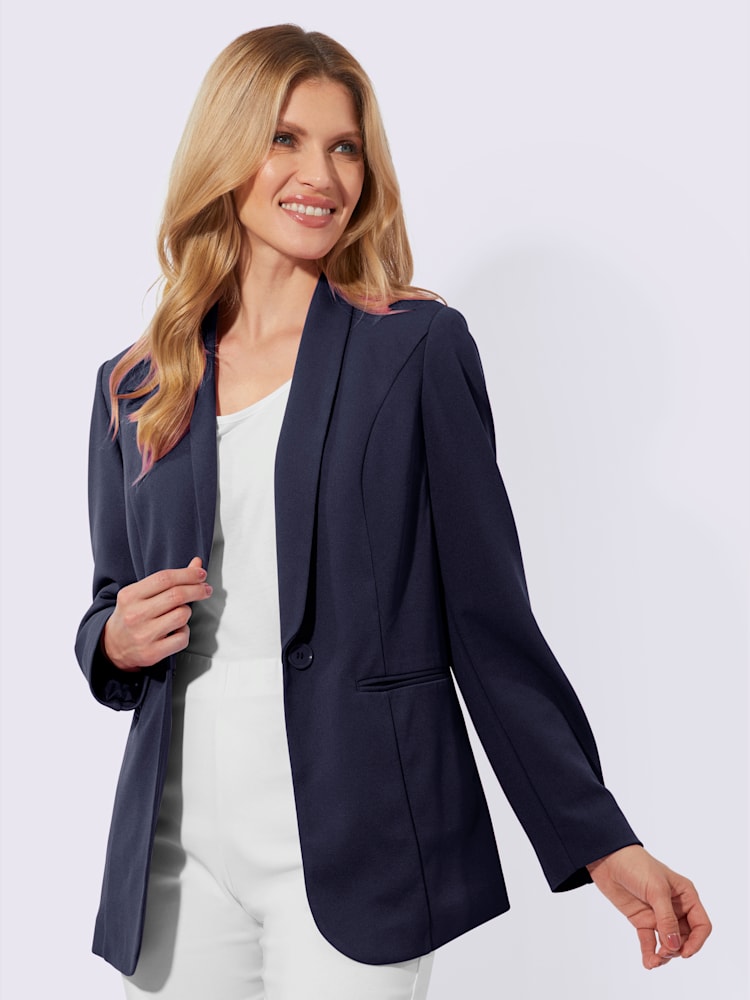 Blazer avec doublure, couleur bleu, taille 52 - Witt