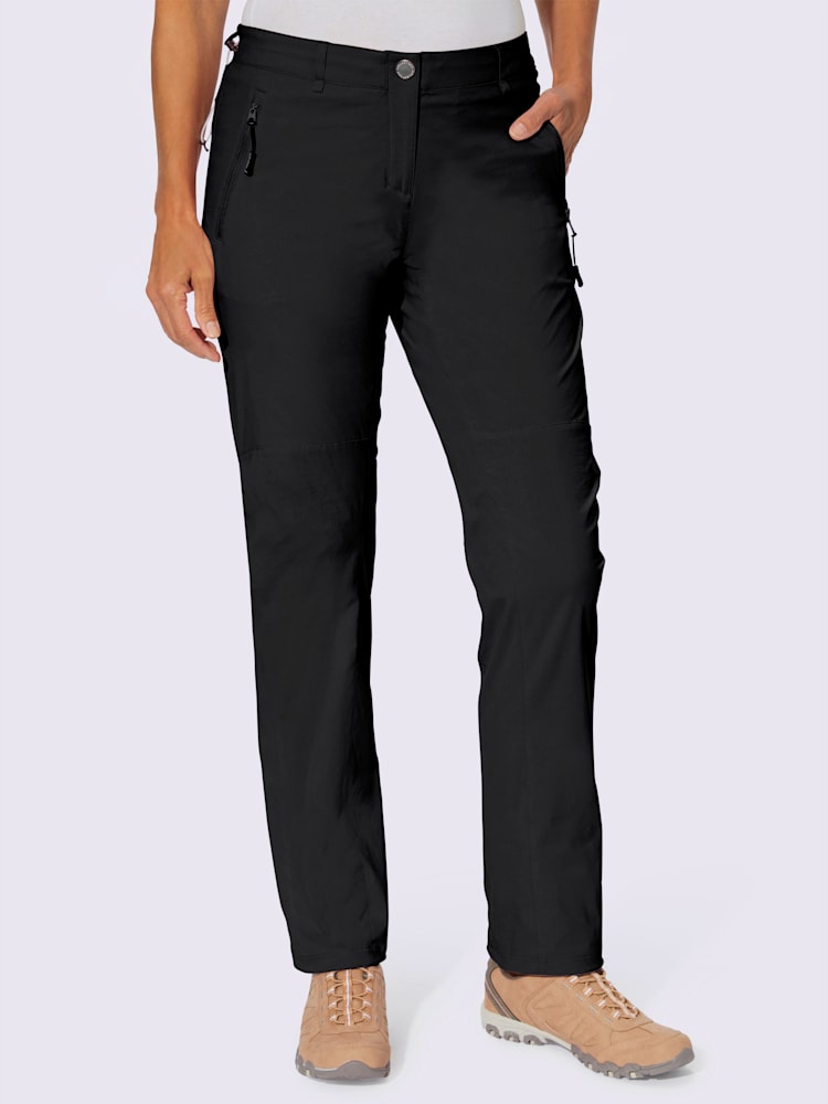 Pantalon technique qualité légère et aérée, couleur noir, taille 52, marque Collection L - helline