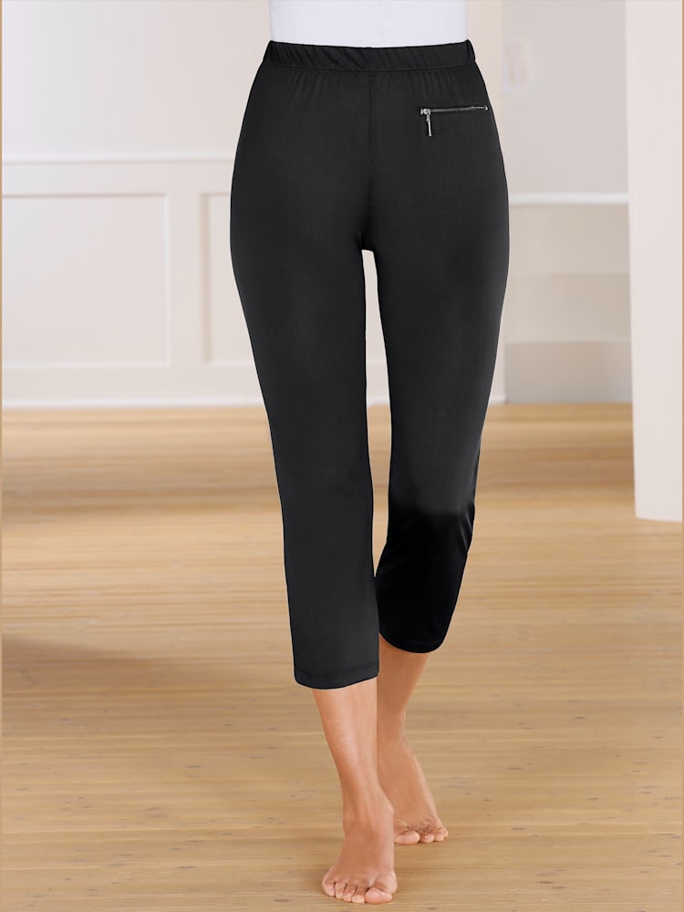 Pantalon de loisirs entretien facile, couleur noir, taille 52 - helline