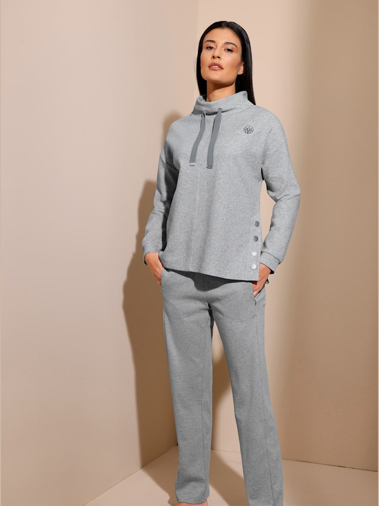 Tenue détente fibre thermorégulatrice, couleur gris, taille 21/22, marque Hajo - helline