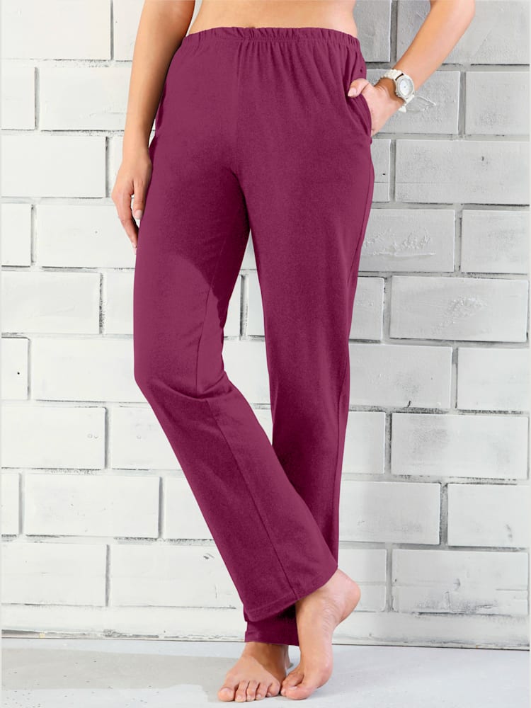 Pantalon de loisirs agréables à porter, couleur rose, taille 56 - Witt