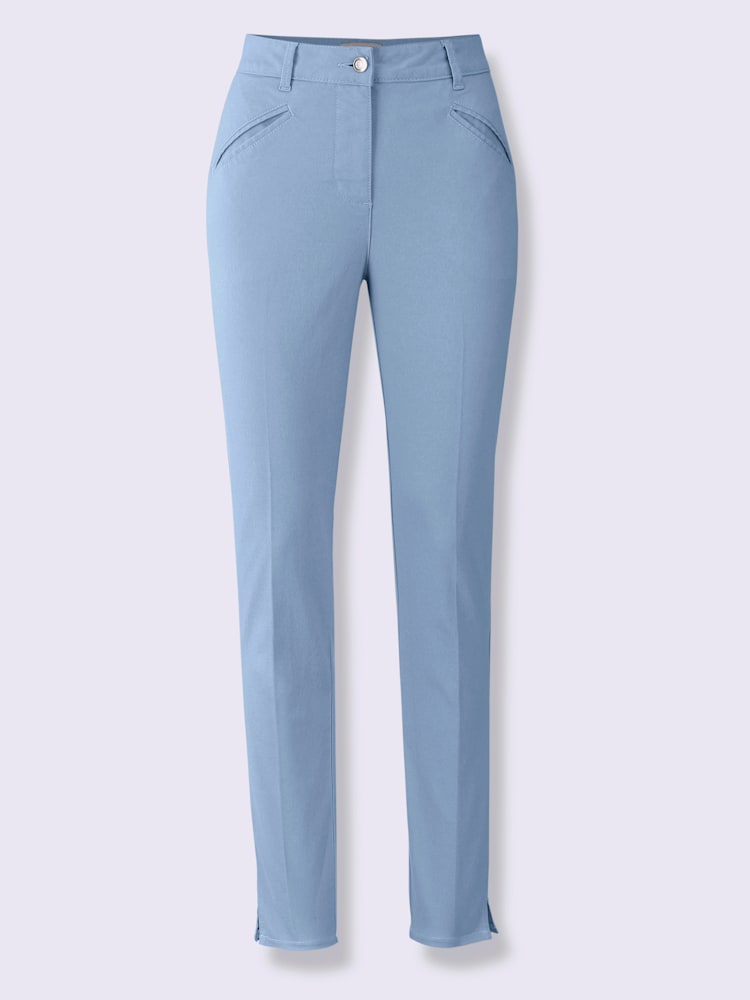 Pantalon skinny qualité extensible, couleur bleu, taille 38 - Witt