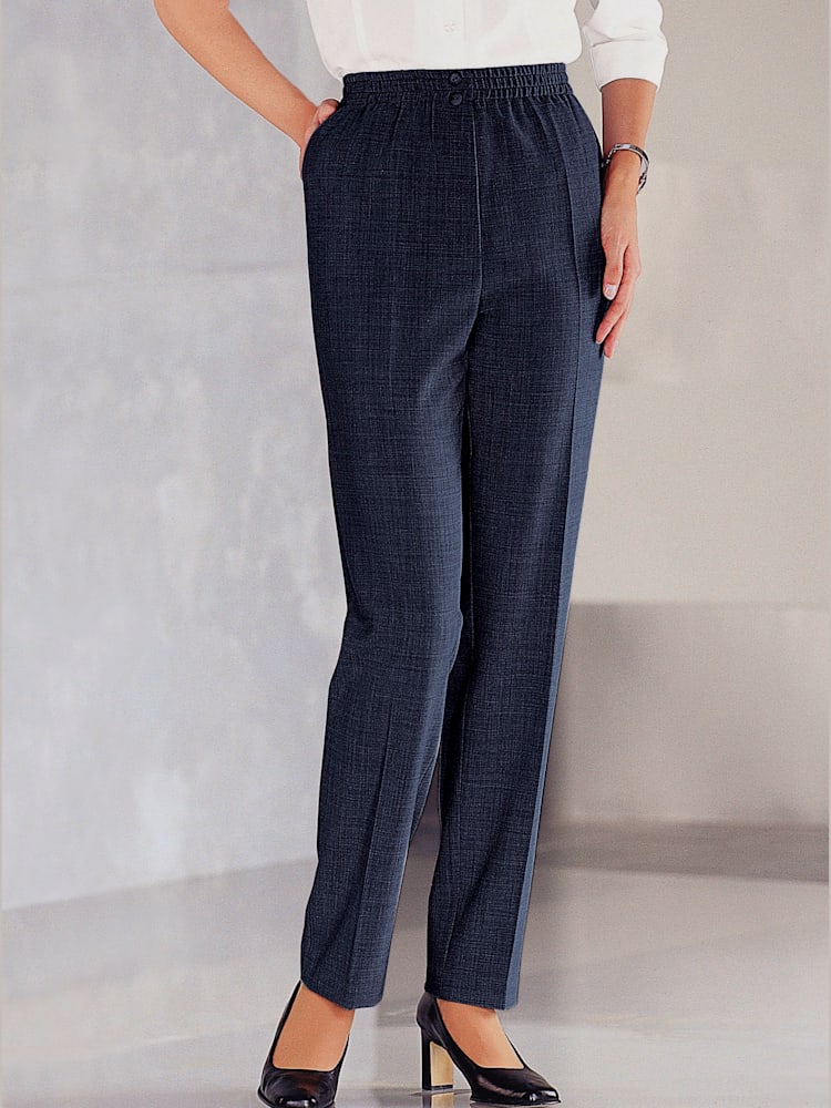 Pantalon de voyage, couleur bleu, taille 42, marque Come on - Witt