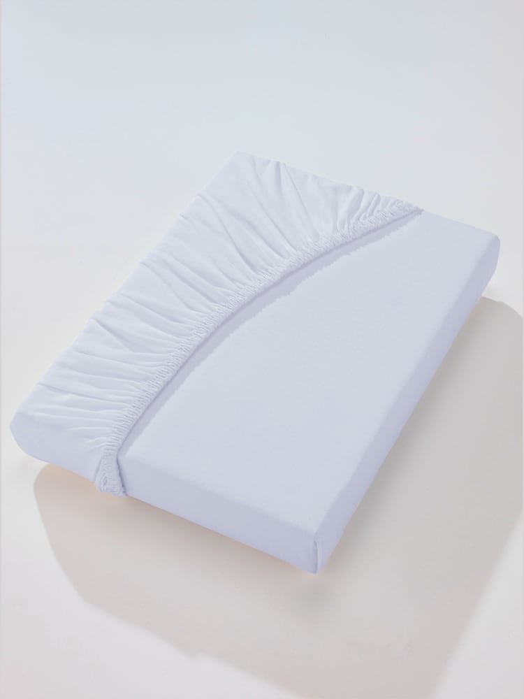Drap-housse élasthanne : tenue infroissable, couleur gris, taille 1 pièce 140x200 - 160x220 cm, marque wäschepur - helline