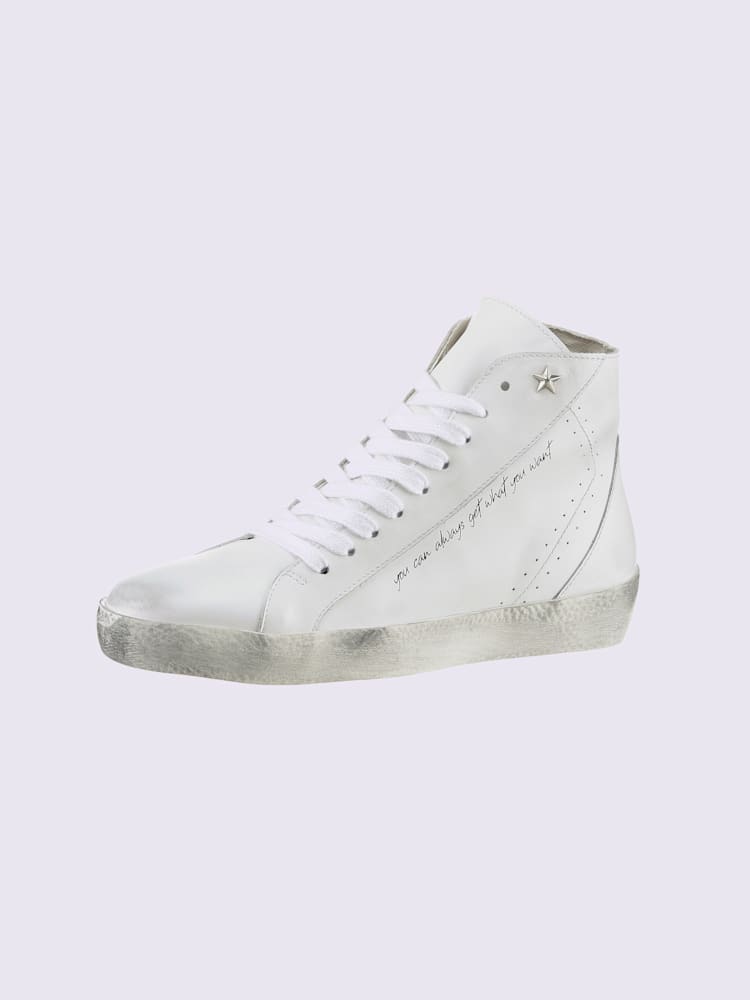 Baskets de fabrication portugaise, couleur blanc, taille 36 - Witt