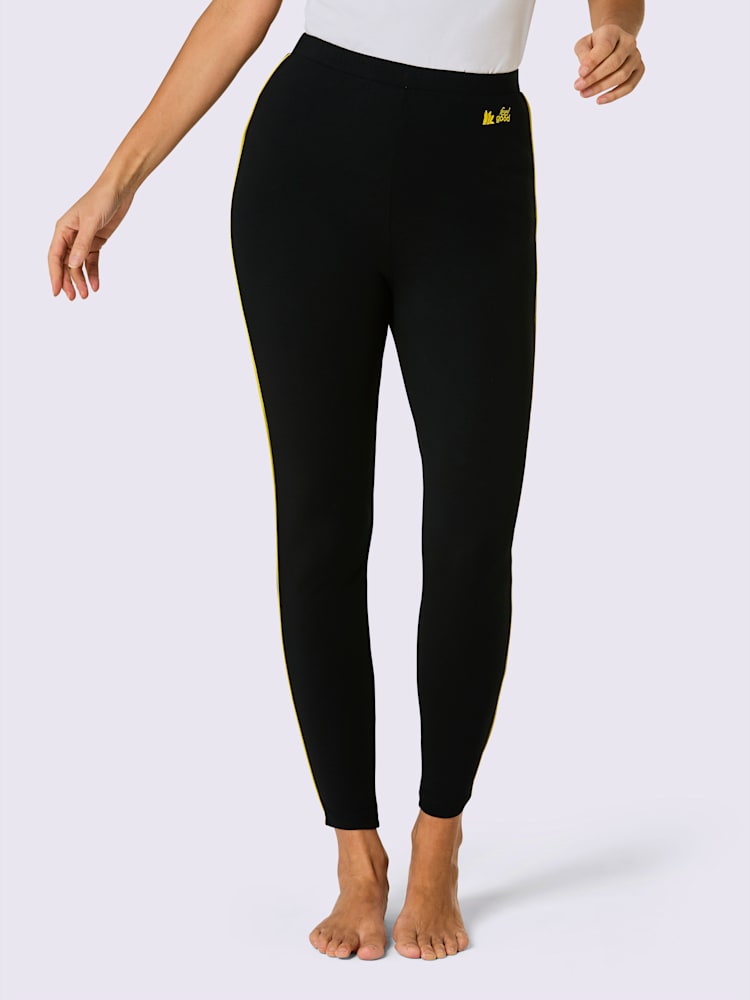 Legging jersey fin, couleur noir, taille 38/40, marque feel good - helline