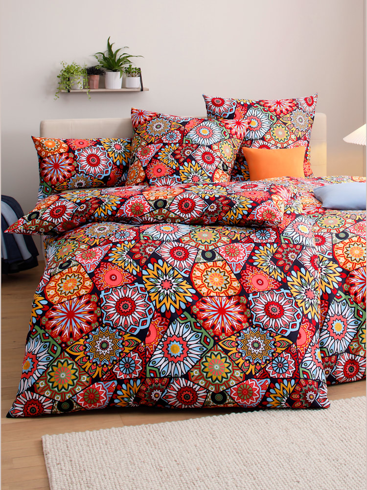 Linge de lit renforcé lisse, couleur noir, taille 80x80/155x220 cm, marque wäschepur - helline