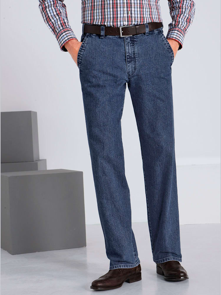 Jean loisirs qualité extensible, couleur bleu, taille 56 - Witt