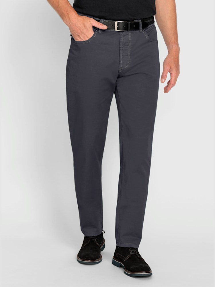 Pantalon coupe 5 poches en qualité extensible, couleur gris, taille 54 - Witt