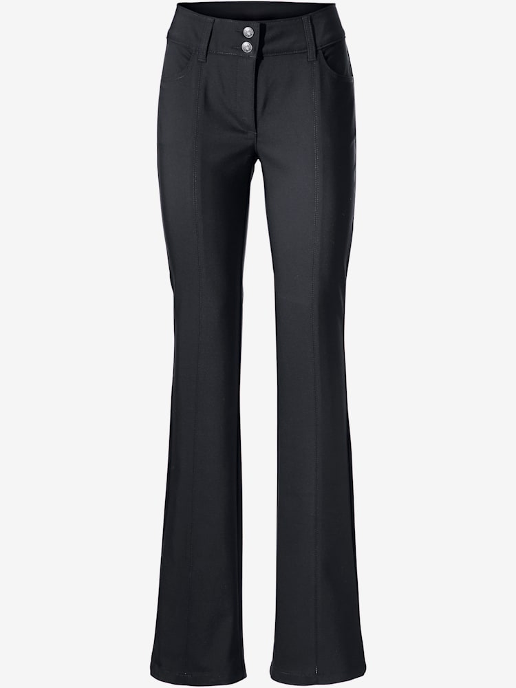 Pantalon bootcut coupe bootcut tendance, couleur bleu, taille 44 - Witt