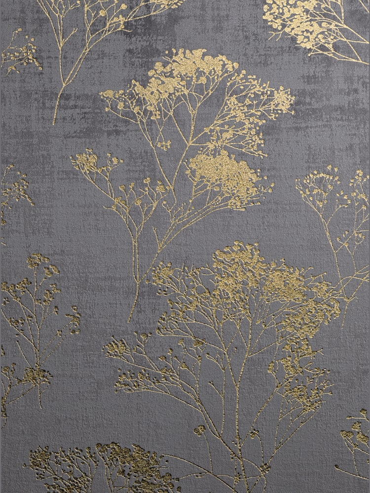 Rideau bavolet opaque, couleur gris, taille 145x140 cm, marque helline home - helline