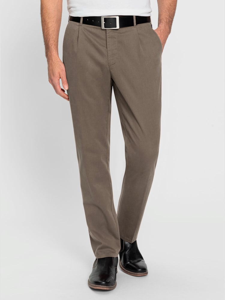 Pantalon qualité extensible supérieure, couleur vert, taille 22 - Witt