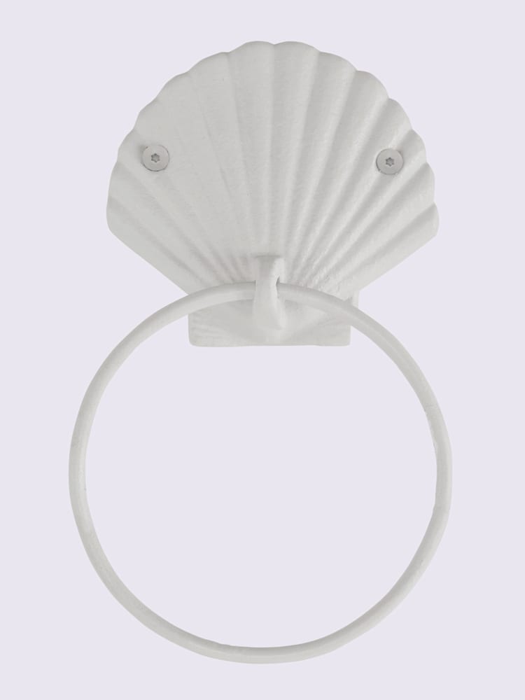 Porte-serviettes serviette toujours accessible, couleur blanc, taille H/l/P env. 20x12x4 cm, marque helline home - helline