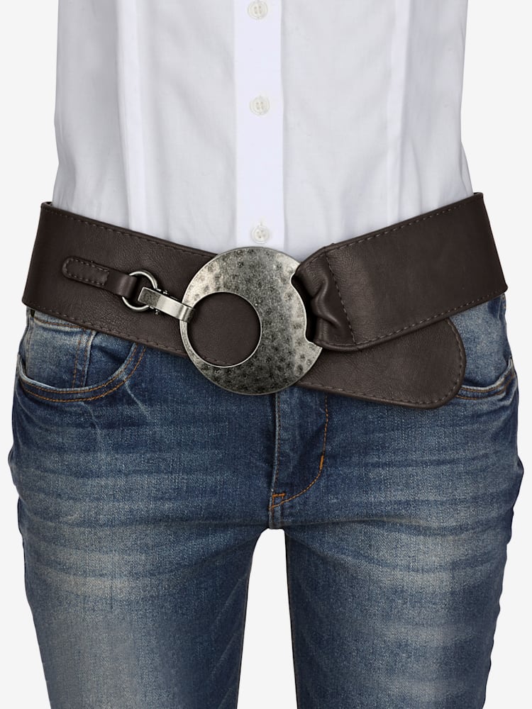 Ceinture splendide, couleur marron, taille 95 - helline