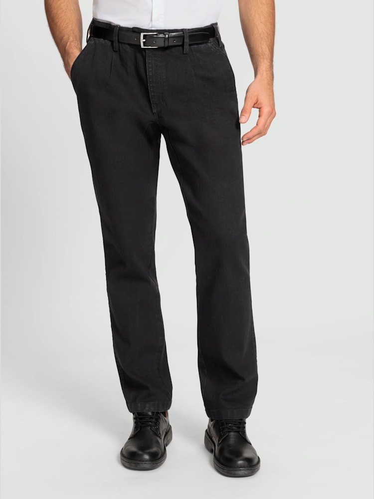 Jean repassage superflu, couleur noir, taille 25, marque Marco Donati - Witt