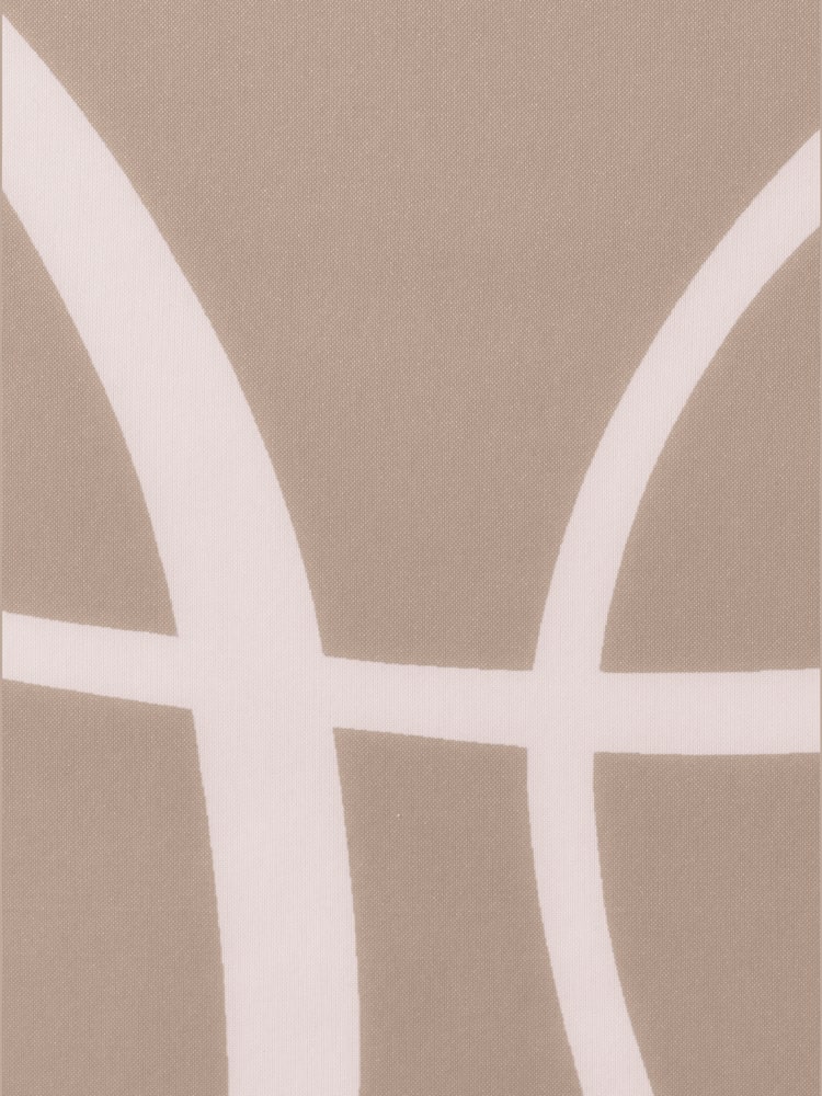 Rideaux, Cordon universel, blanc à motifs, taille 245x270 cm, helline home - helline