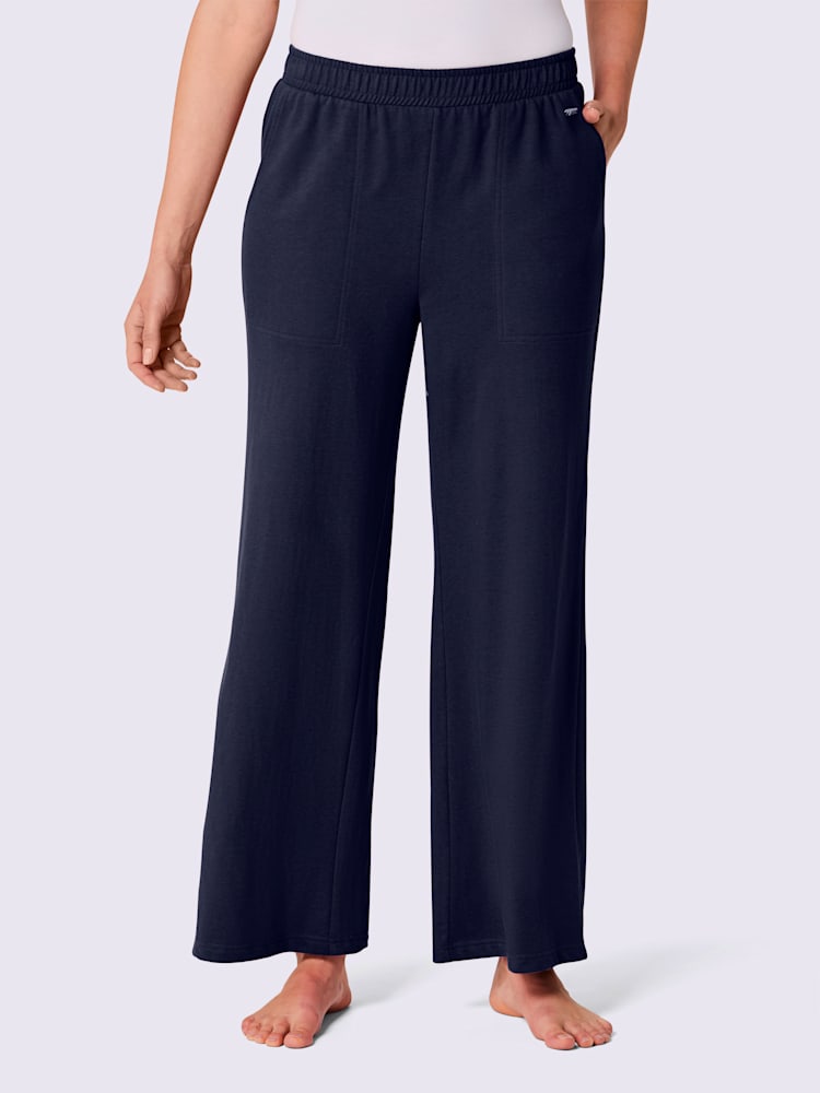 Pantalon matière sweat, couleur bleu, taille 21/22, marque feel good - helline